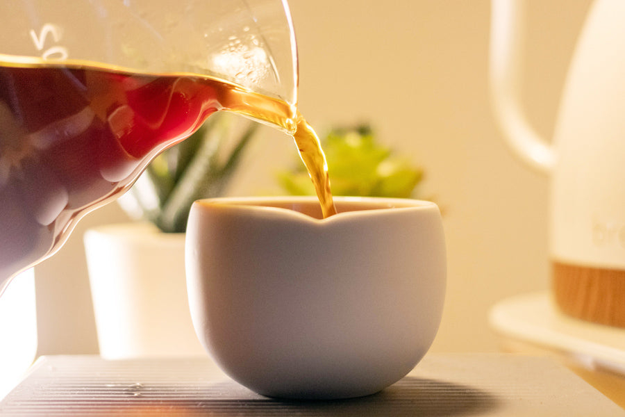 Pha cà phê theo tỷ lệ "half-caf"